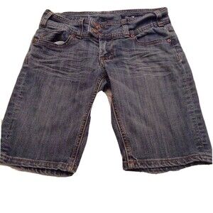 Seven 7 Womens Jean Shorts Size 26 Bermuda Walking Denim